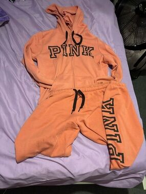 PINK Victoria's Secret Coral Lounge Sweatpants